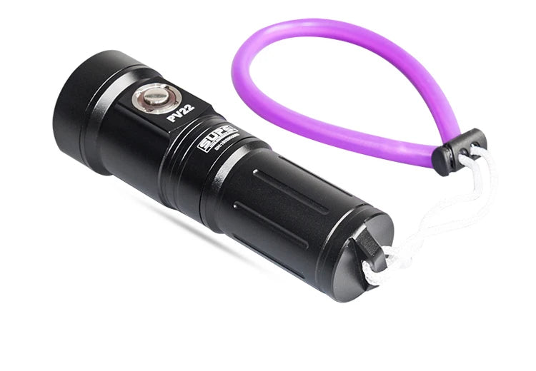 Supe Lamp Pv22 Red White 2000 Lumens Video Light 100 Meter Waterproof
