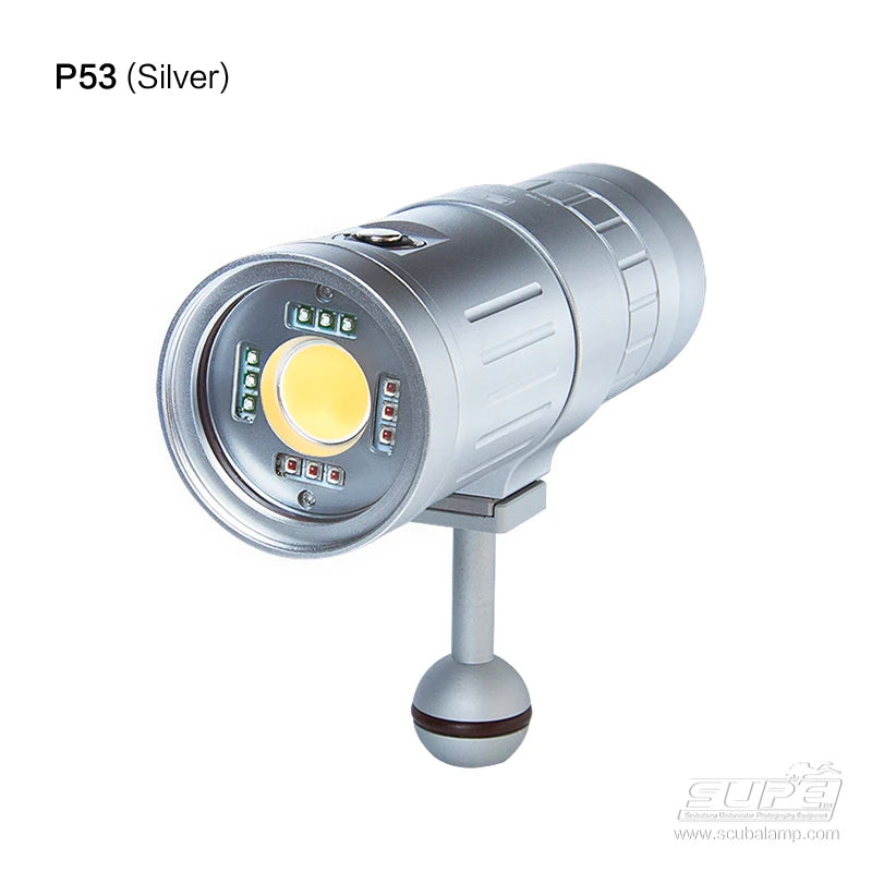 SUPE Scubalamp P53 5000 Lumens Strobe Light Video Light Underwater Photograpy