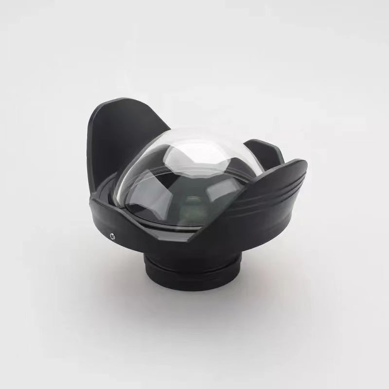 Weefine WFL04 Waterproof Fisheye Wide Angle Lens M52 52mm Mount 28mm For TG5 PT-058 Camera Housing Underwater Photography