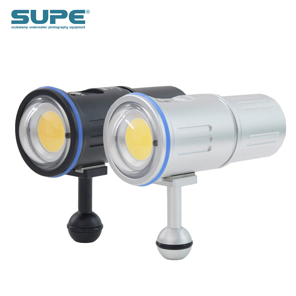 SUPE V6Kv3 Video Light Scuba Diving Photography Lamp 12000 Lumens