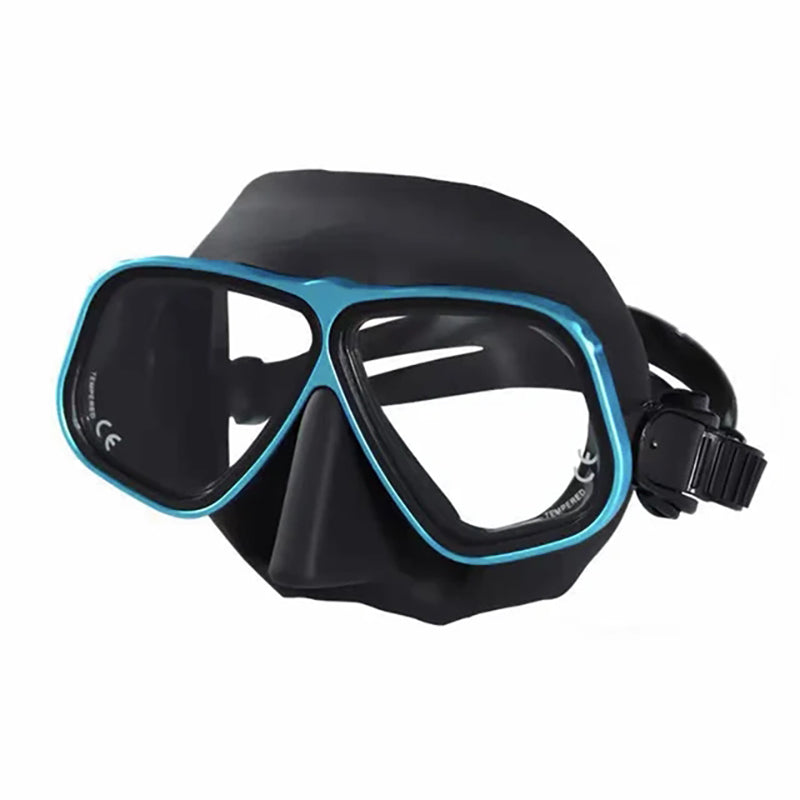 Free Diving Mask Aluminum Alloy Frame Configurable Eye Degrees Scuba Mask Glasses