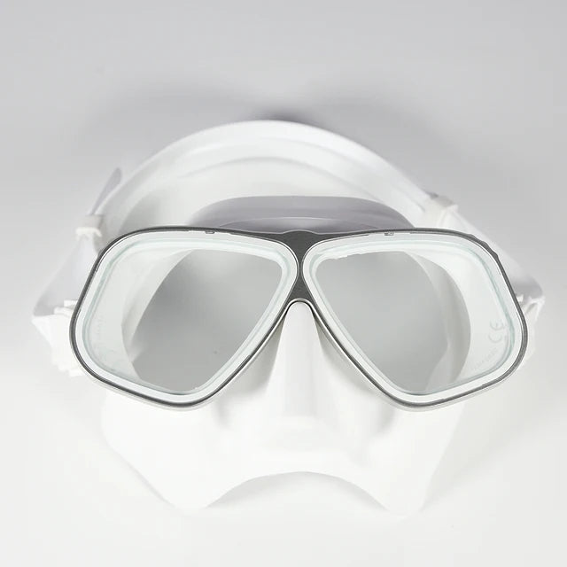 Free Diving Mask Aluminum Alloy Frame Configurable Eye Degrees Scuba Mask Glasses