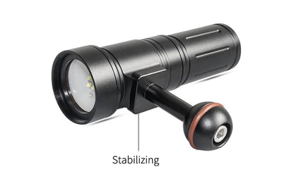 Supe Lamp Pv22 Red White 2000 Lumens Video Light 100 Meter Waterproof