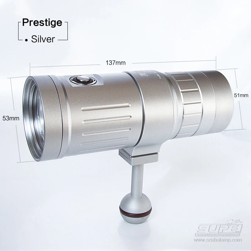 SUPE Scubalamp P53 5000 Lumens Strobe Light Video Light Underwater Photograpy