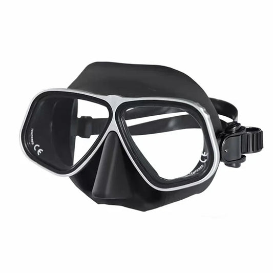 Free Diving Mask Aluminum Alloy Frame Configurable Eye Degrees Scuba Mask Glasses