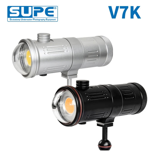 Supe Scubalamp V7k 15000-lumens Video Light 100 Meter Waterproof