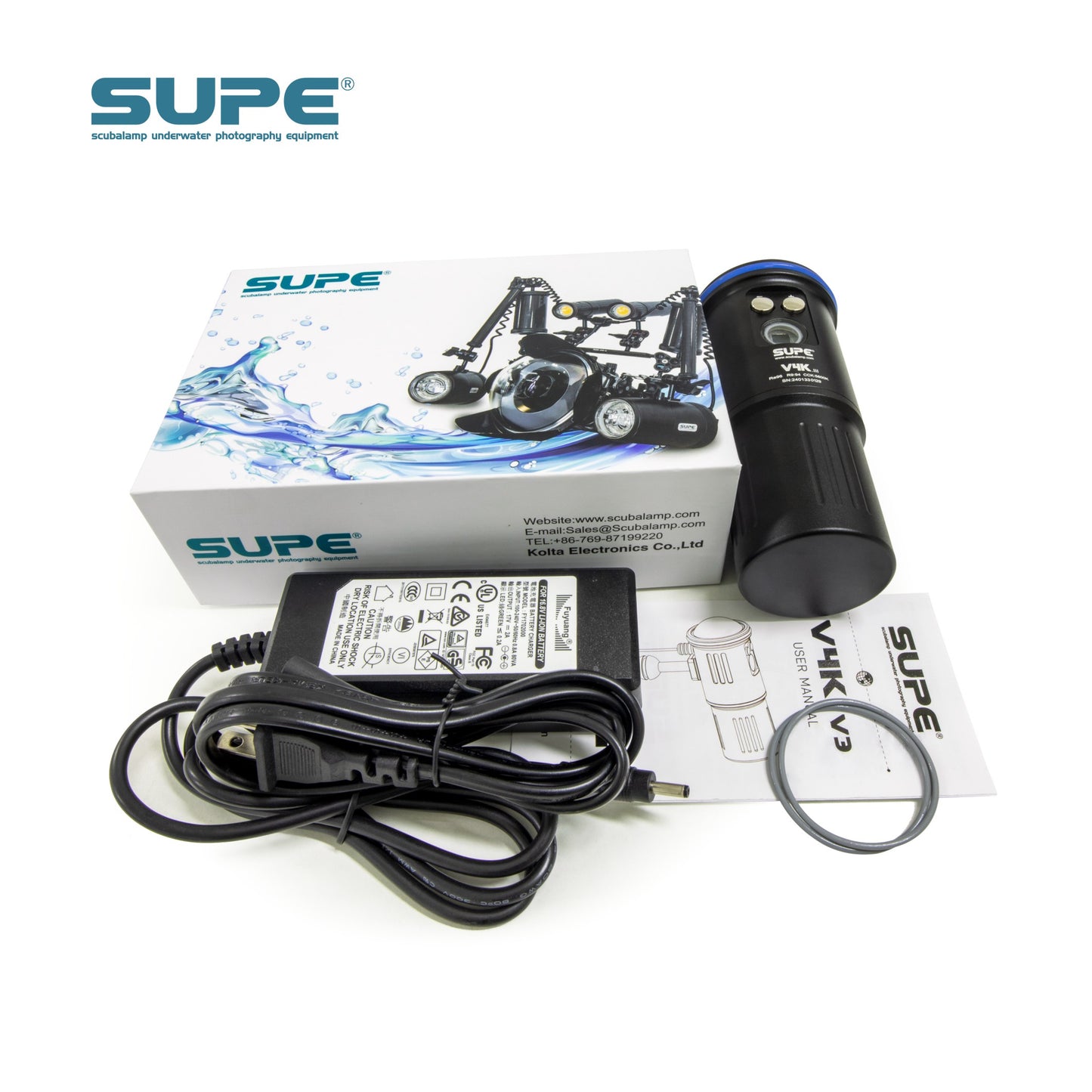 Supe Scubalamp Supe V4kv3 8000 Lumens