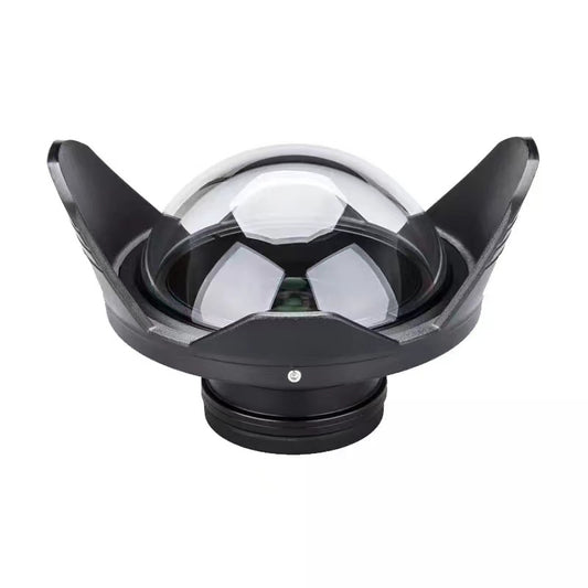 Weefine WFL04 Waterproof Fisheye Wide Angle Lens M52 52mm Mount 28mm For TG5 PT-058 Camera Housing Underwater Photography